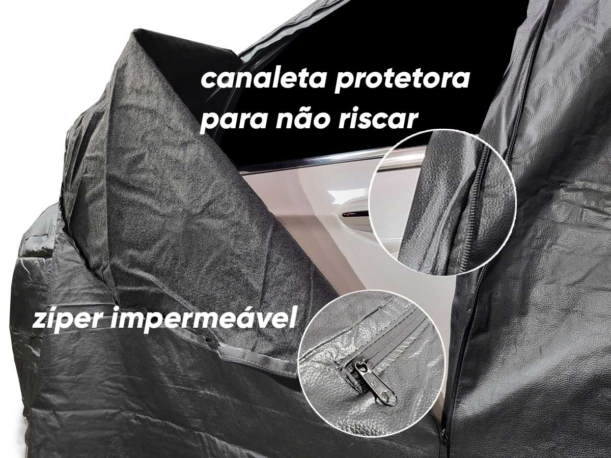 Capa de Proteção Para Carro Renault Oroch Forrada Sol Chuva